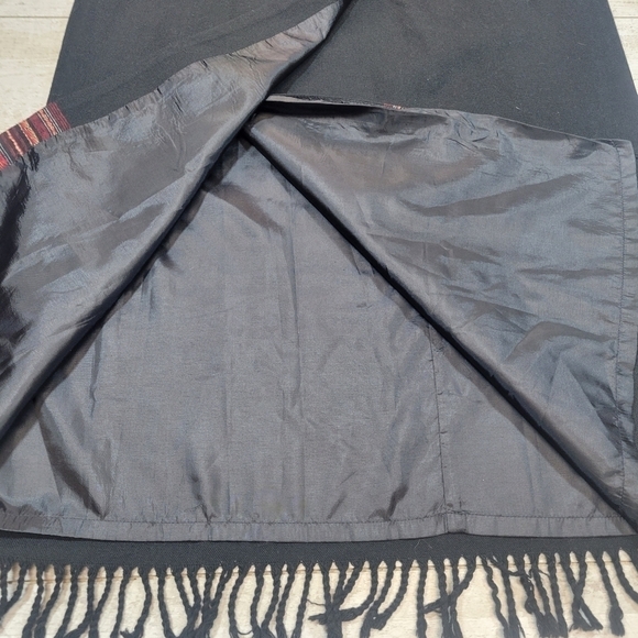 VTG Worthington Wool Blend Midi Maxi Wrap Skirt Size 10 - Picture 4 of 8